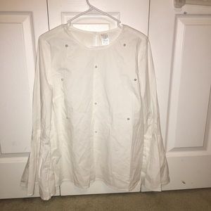 White Work Blouse